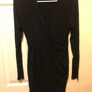 navy blue/black dress from babe